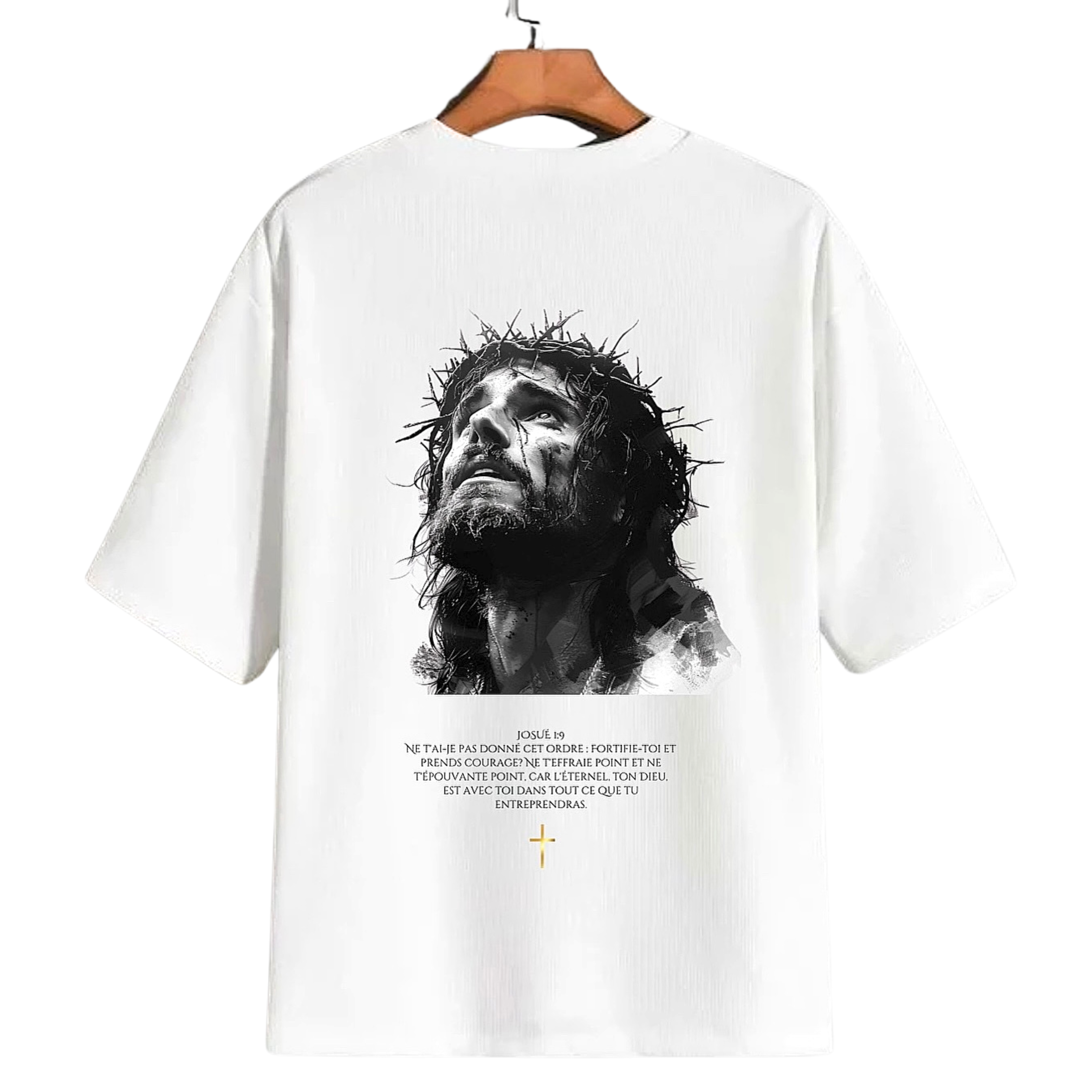 T-SHIRT JÉSUS CHRIST (blanc) Ma boutique