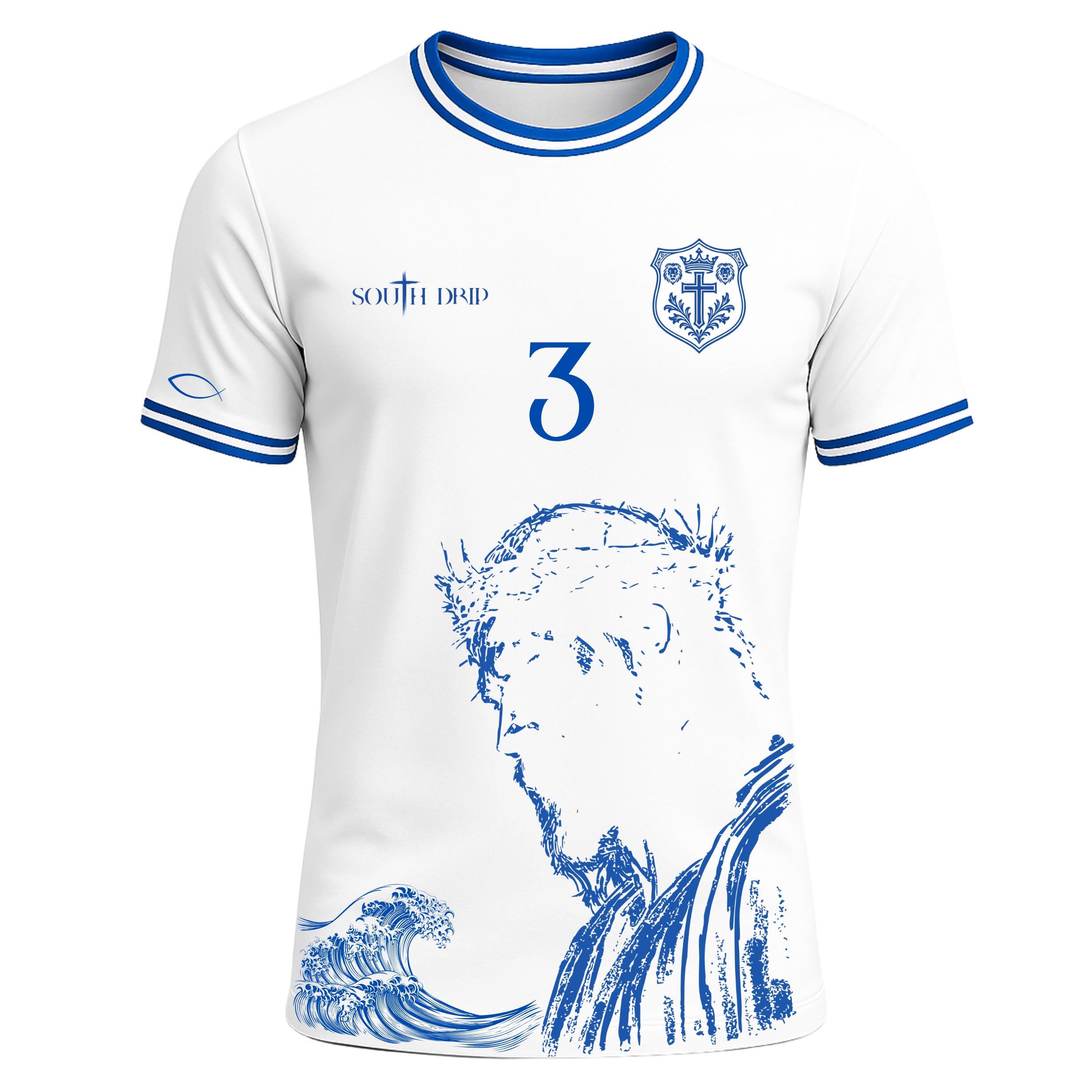 "Ocean Grace" Football Jersey (édition limitée) SOUTH DRIP