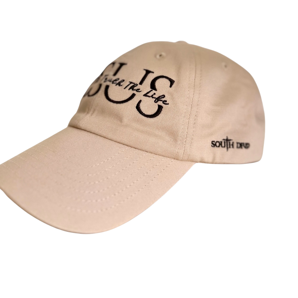 Casquette ''Jesus" (Crème) SOUTH DRIP