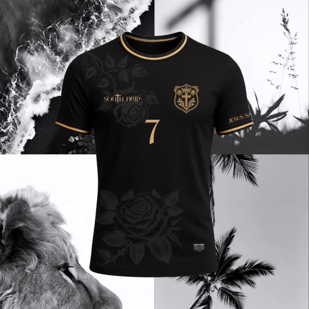 Maillot Football Chrétien (édition limitée) SOUTH DRIP
