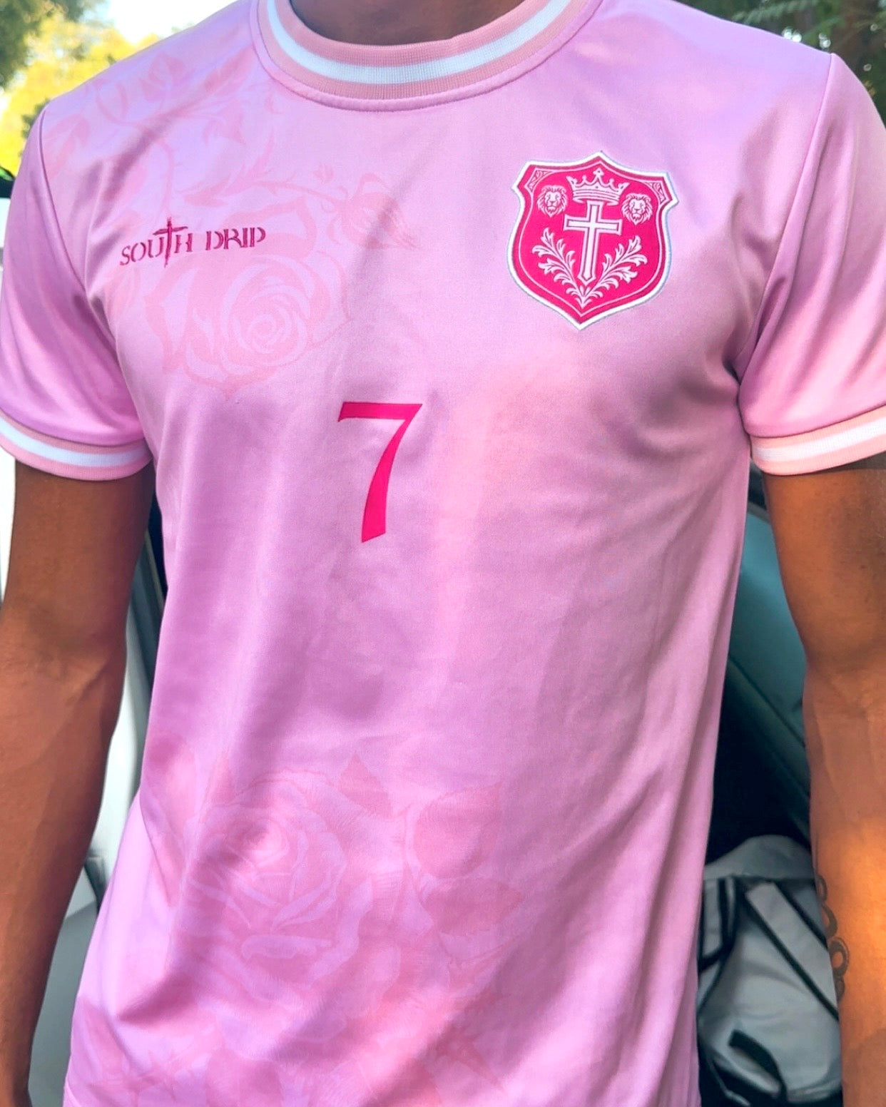 Football Jersey Yeshua pink (édition limitée) SOUTH DRIP