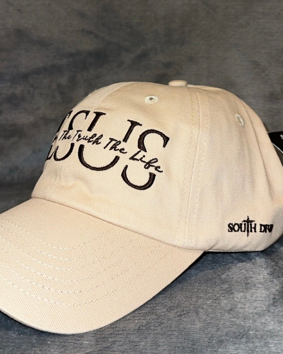 Casquette SOUTH DRIP ''Jesus" (Crème) SOUTH DRIP