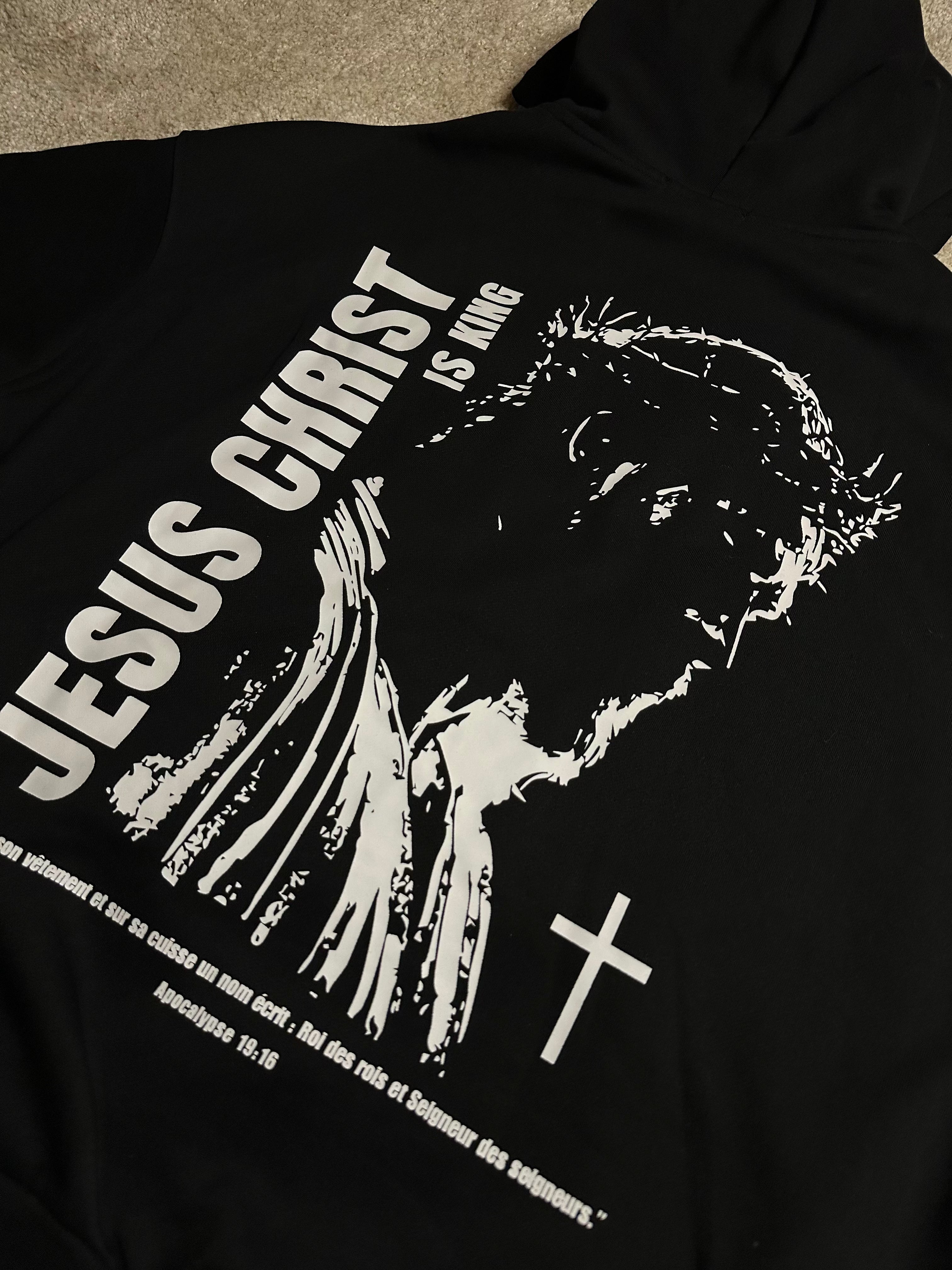 Hoodie Zippé "Jésus is King" SOUTH DRIP