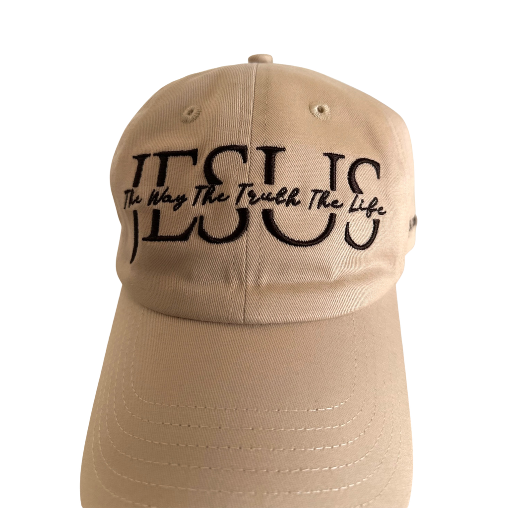 Casquette ''Jesus" (Crème) SOUTH DRIP